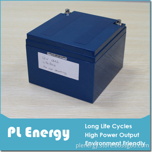 12V 18ah Lithium Ion Car Engine Starting Battery